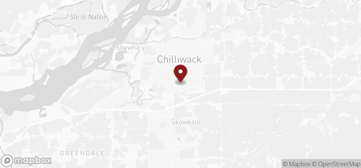 Map preview for junk removal in Chilliwack