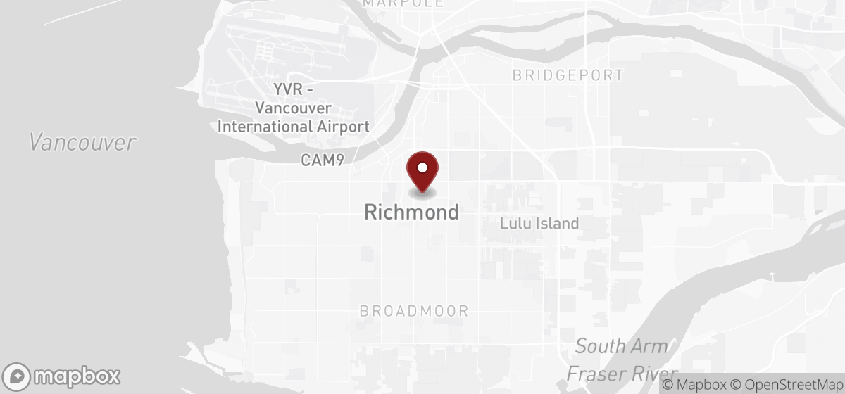 Map preview for junk removal in Richmond
