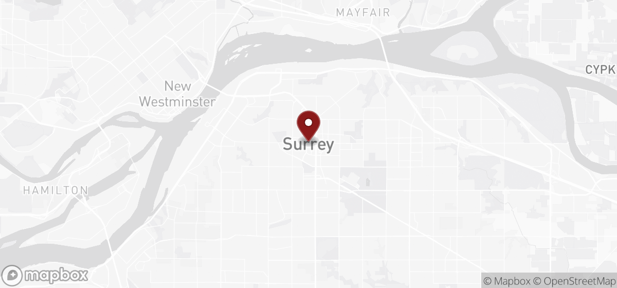 Map preview for junk removal in Surrey