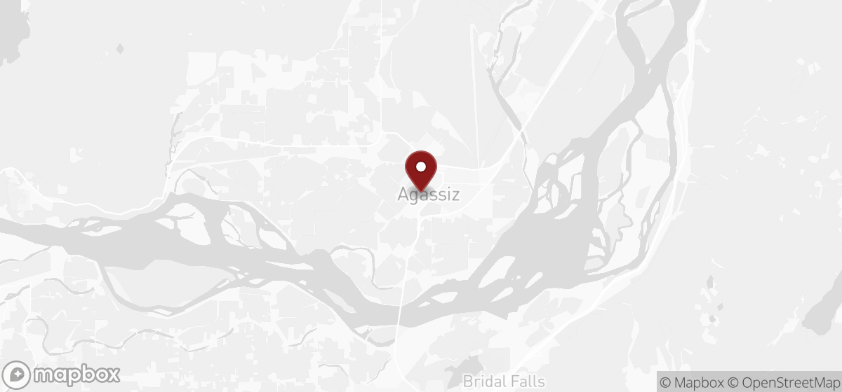 Map preview for junk removal in Agassiz