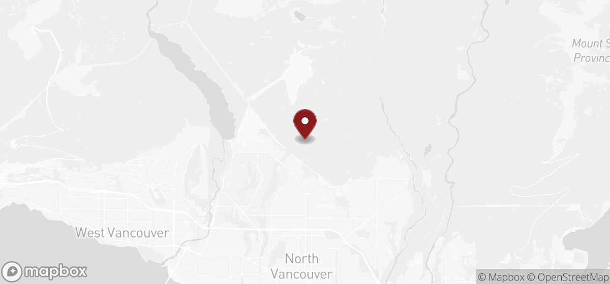 Map preview for junk removal in North Vancouver (District)